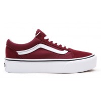 Vans Old Skool Platform Bordo бордовые