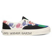 Кеды Vans Era белые с сине-фиолетовым