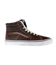 КЕДЫ VANS SK8-HI BROWN FUR зимние