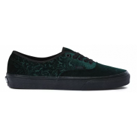 Vans кеды Old Skool Velvet Authentic черные с зеленым