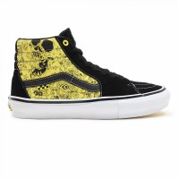 Кеды Vans Sk8-Hi Spongebob черные с желтым