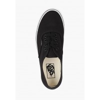 Кеды Vans AUTHENTIC с надписями черные