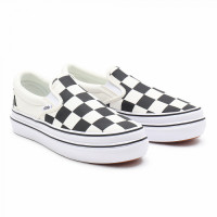 Слипоны Vans Big Checker Super Comfycush в клетку белые