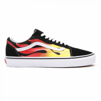 Кеды Vans Flame Old Skool черные
