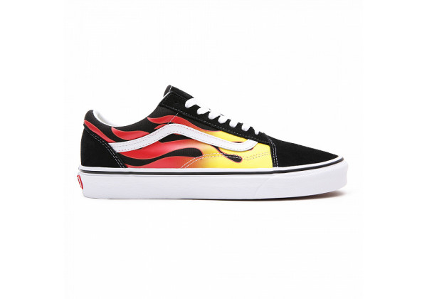 Кеды Vans Flame Old Skool черные