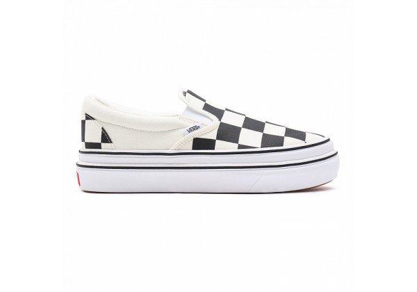Слипоны Vans Big Checker Super Comfycush в клетку белые