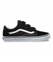 Vans кеды UA OLD SKOOL V SUEDE черные