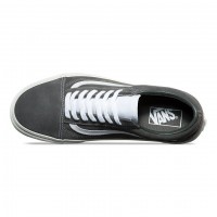 Кожаные кеды Vans UA OLD SKOOL RETRO SPORT серые