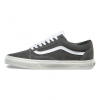 Кожаные кеды Vans UA OLD SKOOL RETRO SPORT серые
