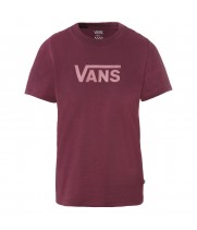 Футболка Vans бордовая