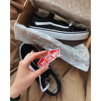 Vans кеды Old Skool PRO Black White черно-белые
