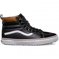 Зимние кеды Vans SK8-HI MTE кожаные черные 