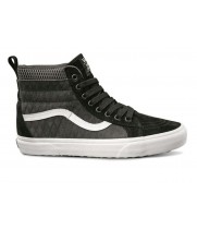 Кожаные кеды Vans UA SK8-HI 46 MTE DX (MTE) GLAZE черные