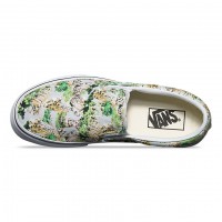 Слипоны Vans Classic Slip-On Chambray Leopard с принтом