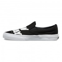 Слипоны Vans Classic Slip-On Baron Von Fanc черные