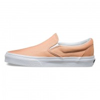 Слипоны Vans Classic Slip-On Chambray оранжевые 