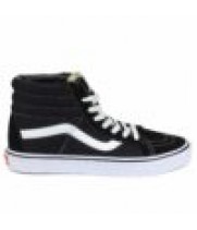 Зимние кеды  Vans sk8-hi black white